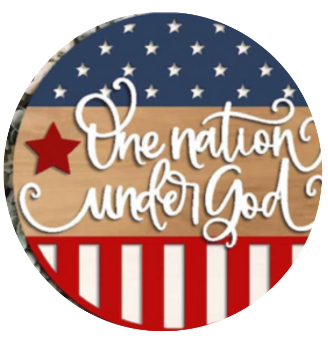12” One Nation Under God