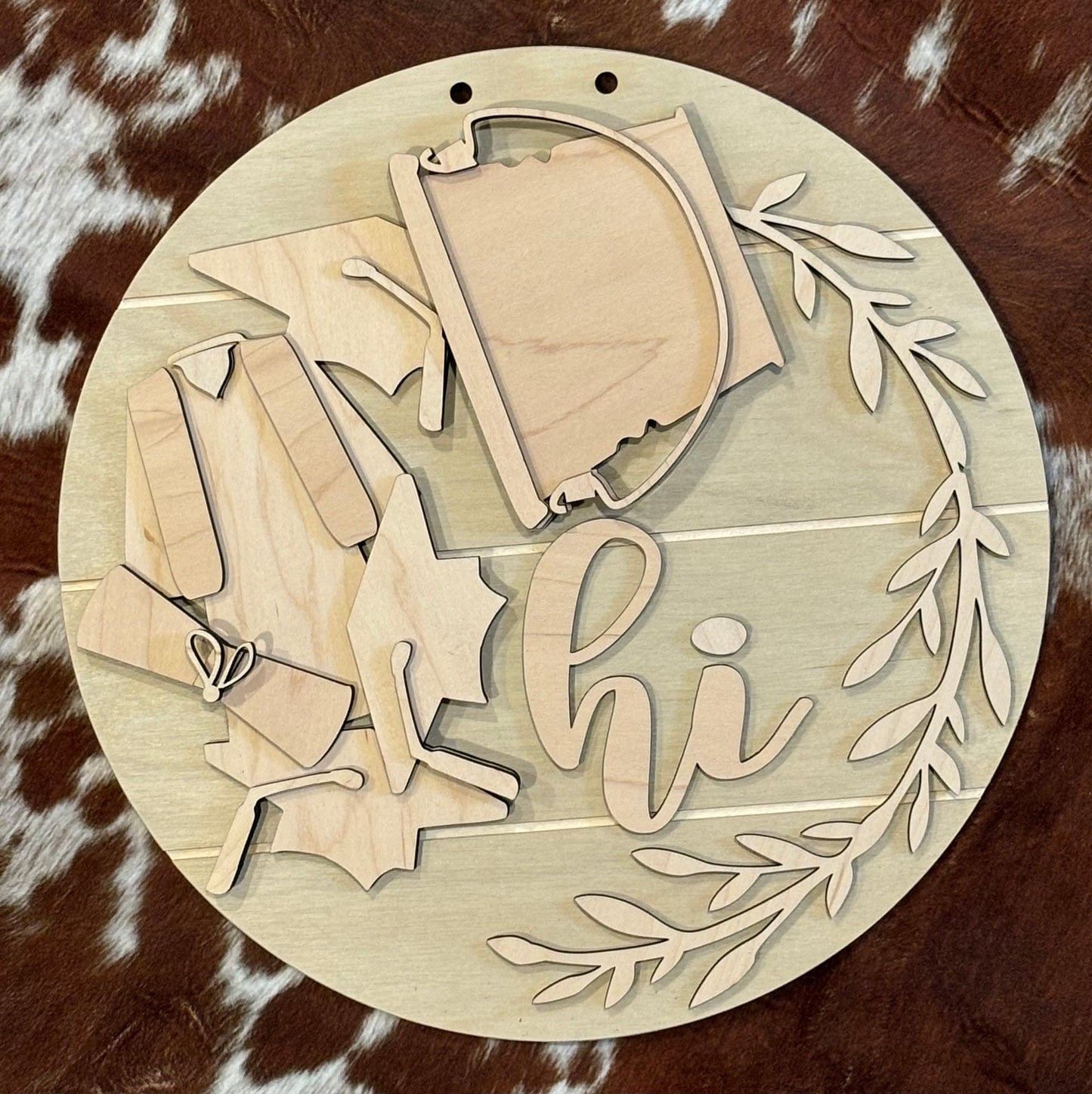 Graduation Insert ONLY for the 12” HI Sign