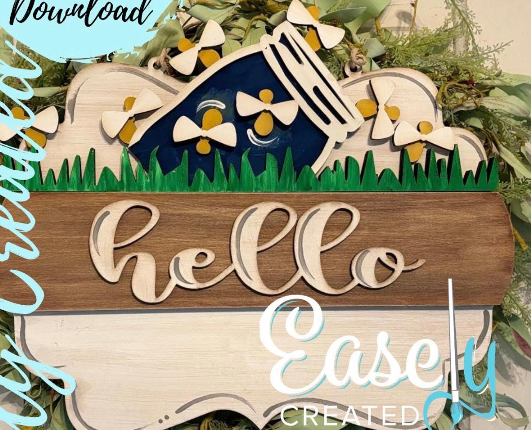 Firefly Insert for Scalloped Interchangeable Sign