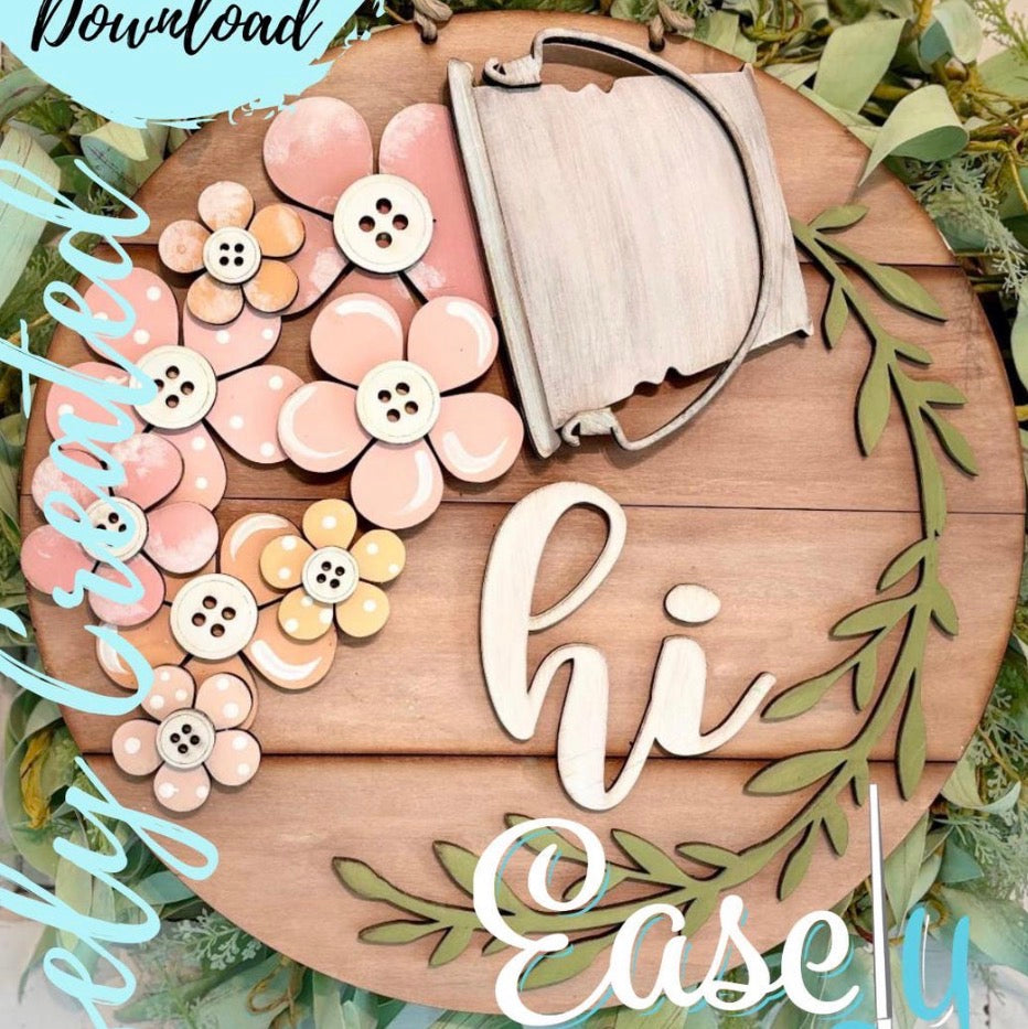 Flower Insert for the 12” HI Sign