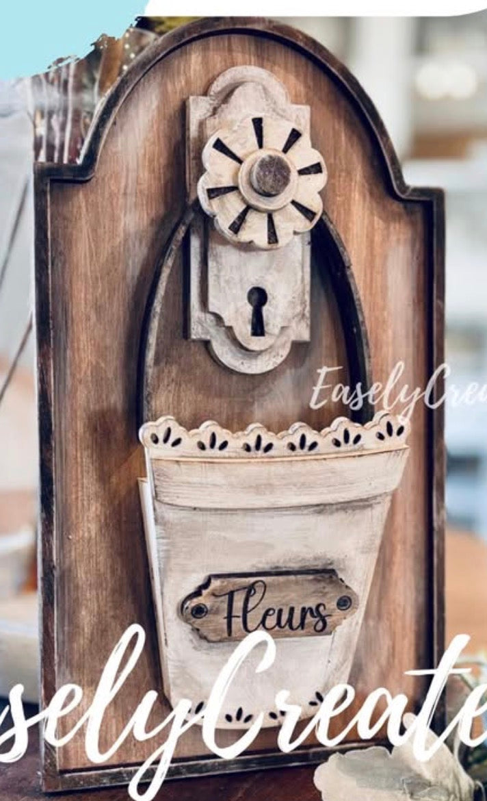 Flower Holder Display Sign
