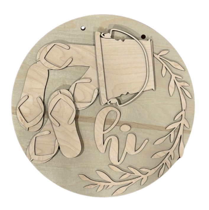 Flip Flop Insert ONLY for the 12” HI Sign