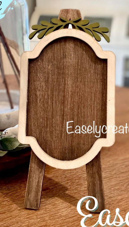 Tabletop Easel Interchangeable Base Piece