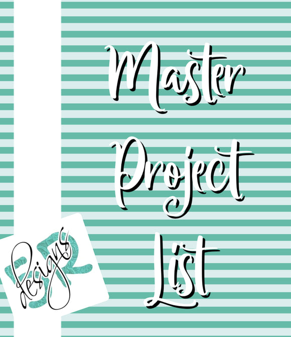 Master Project List