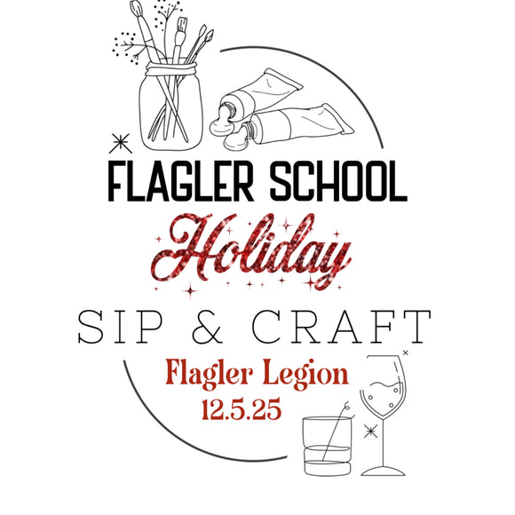 Flagler School Holiday Sip and Craft