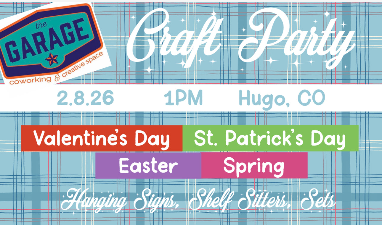 The Garage Workspace (Hugo) Craft Party 02/08/26