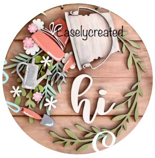 Gardening Insert for the 12” HI Sign