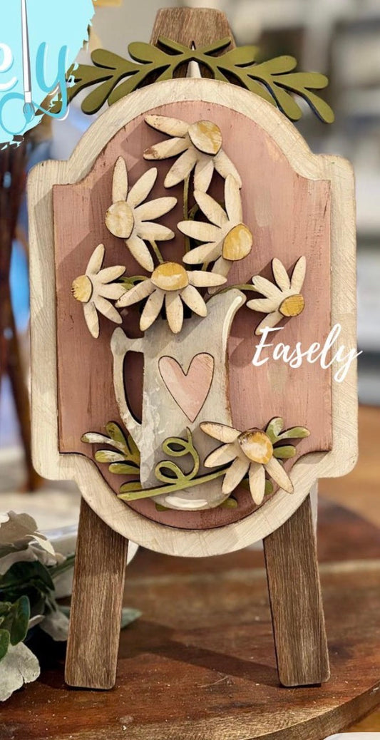 “Daisy Bouquet” Interchangeable Insert for the Tabletop Easel