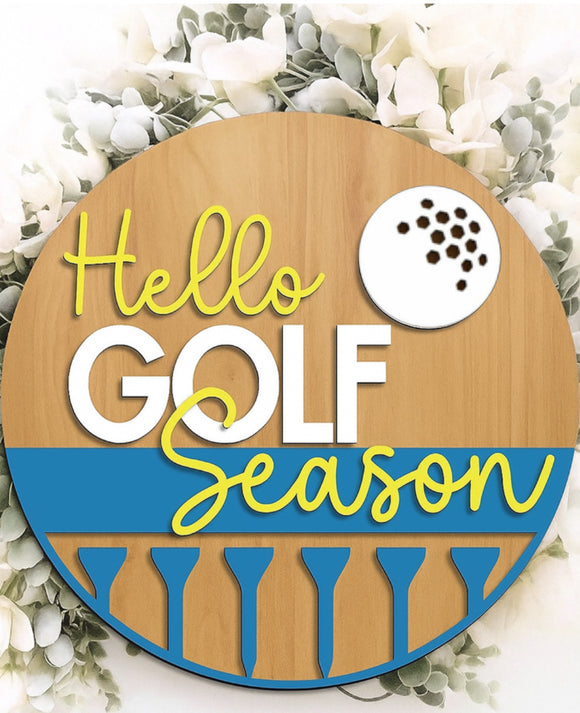 12” Hello Golf Season