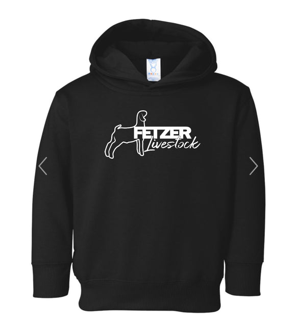Fetzer Livestock - Rabbit Skins - Toddler Pullover Fleece Hoodie - 3326