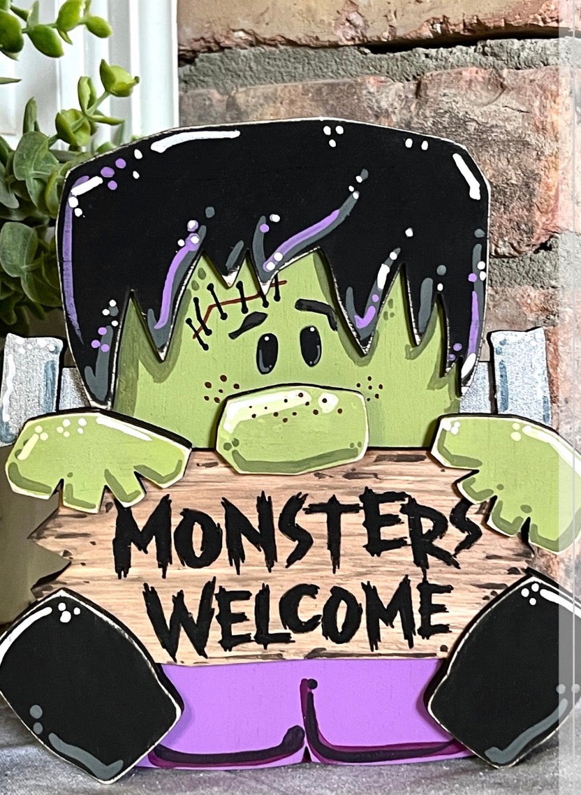 Frankenstein Shelf Sitter