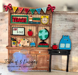 Little Hutch Shelf Sitters (12 variations- teacher, pray, bookworm, fall, coffee, sewing, plants, baking, farmhouse, Halloween and Thanksgiving