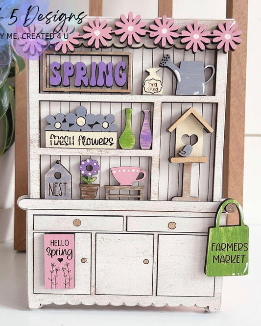 Little Hutch Shelf Sitters (13 variations- teacher, pray, bookworm, fall, coffee, sewing, plants, baking, farmhouse, Halloween, Thanksgiving and Spring