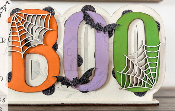 Spooky Boo Shelf Sitter
