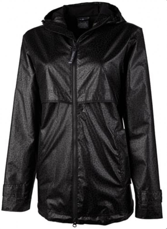 Fetzer Livestock- Charles River Women's Animal Print New Englander Rain Jacket E198794