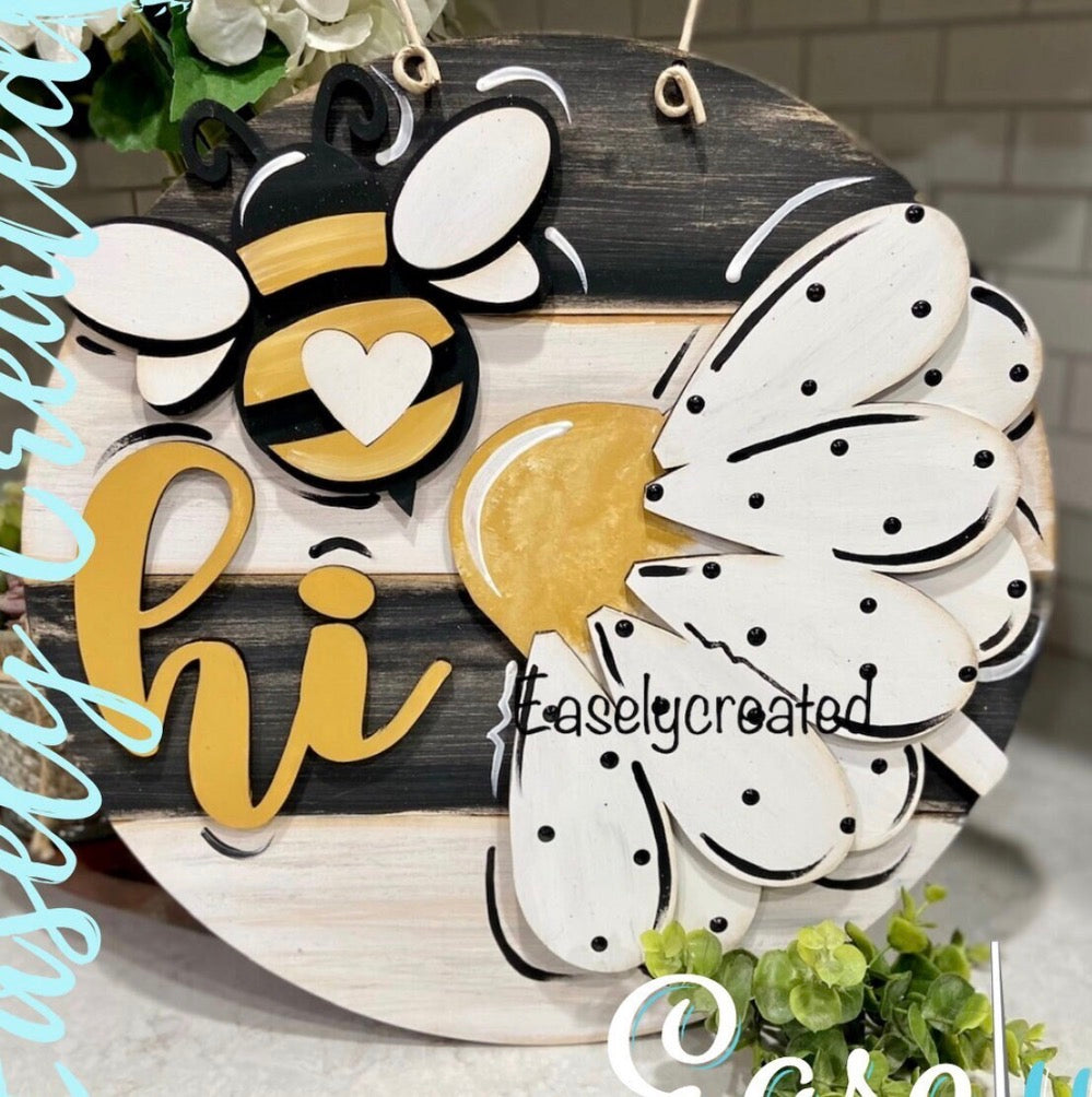 12” Hi Bumblebee Sign