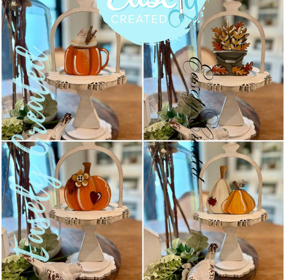 Mini Cake Stand with Fall Bundle