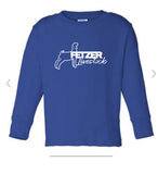 Fetzer Livestock - Rabbit Skins - Toddler Cotton Jersey Long Sleeve Tee - 3311