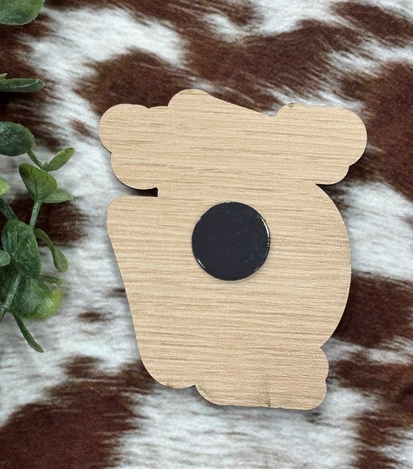 The Year of 67 – 2025 Wooden Magnet