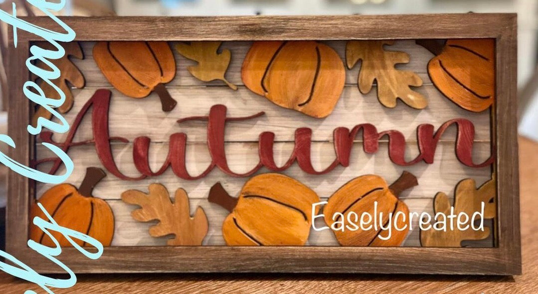 Autumn Insert for the Framed Sign