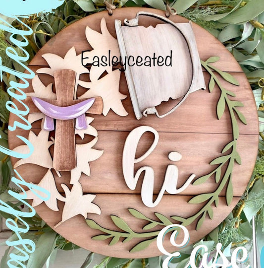 Easter Lily Insert for the 12” HI Sign