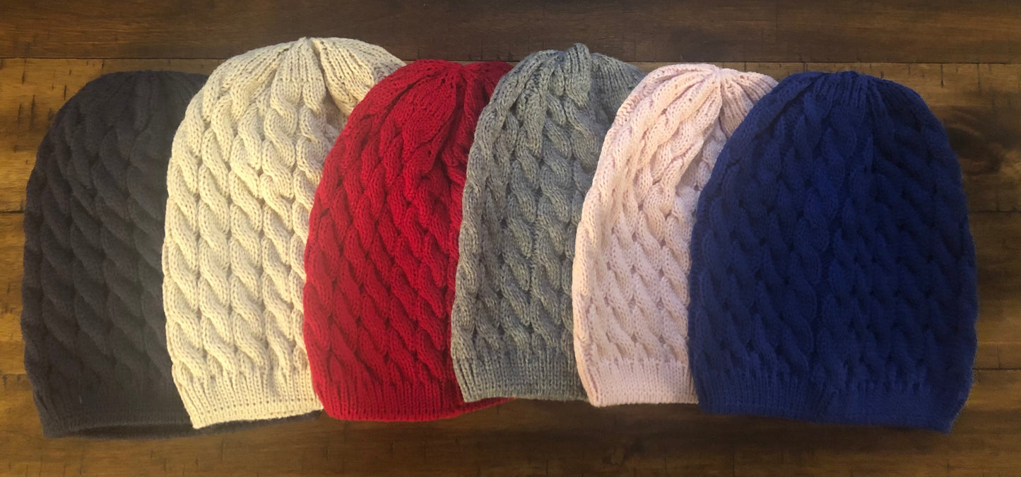 Beaver Creek Richardson 138 Cable Knit Beanie with Patch E109704