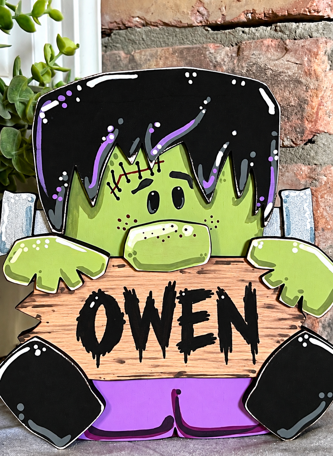 Frankenstein Shelf Sitter