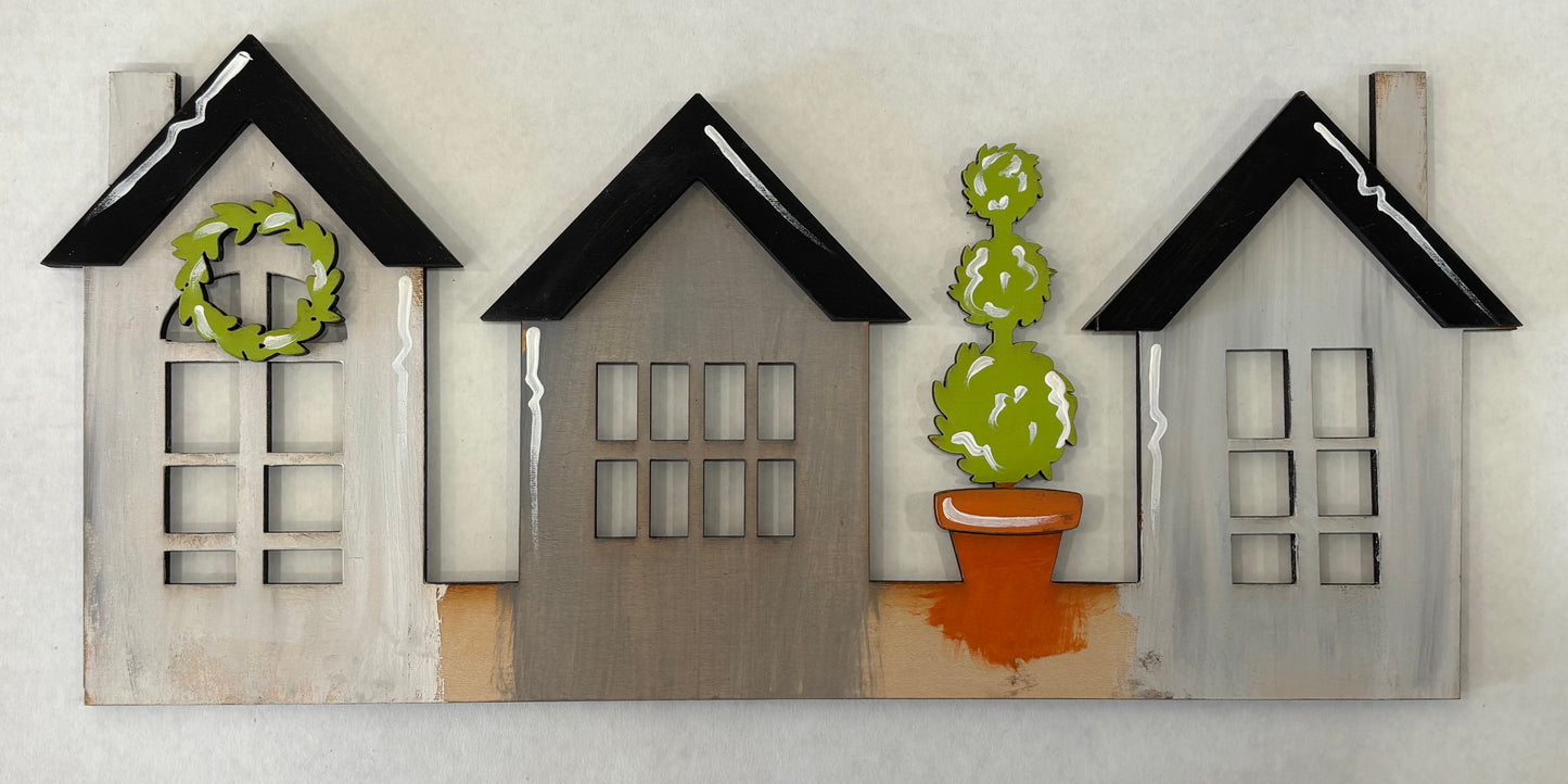 Home Insert for Scalloped Interchangeable Sign