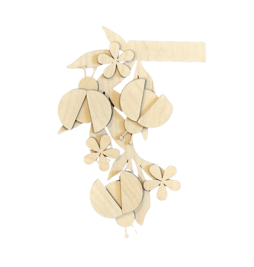 Ladybug Insert ONLY for the 12” HI Sign