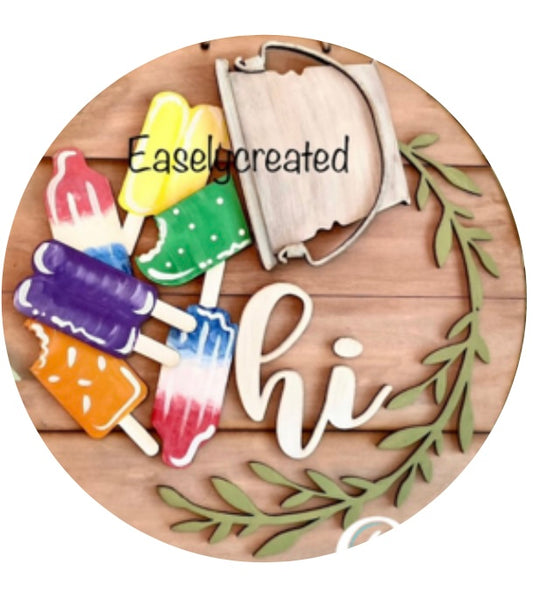 Popsicle Insert for the 12” HI Sign