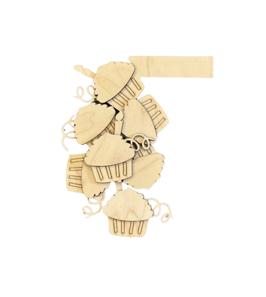 Cupcake Insert ONLY for the 12” HI Sign