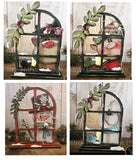 Christmas Windowpane Shelf Sitters