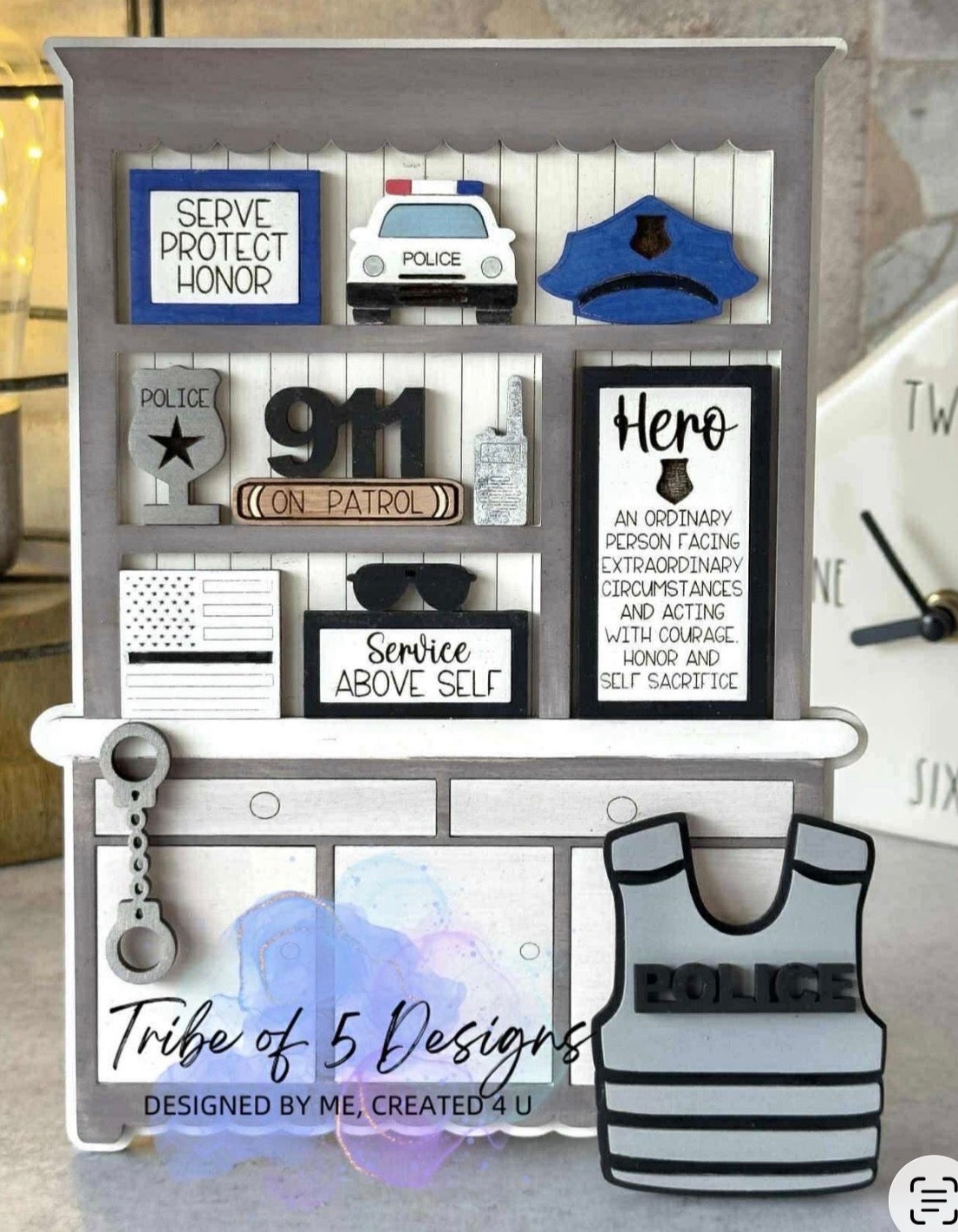 Little Hutch Shelf Sitters (15 variations- teacher, pray, bookworm, fall, coffee, sewing, plants, baking, farmhouse, Halloween, Thanksgiving, Spring, Police, Fire and Faith.)