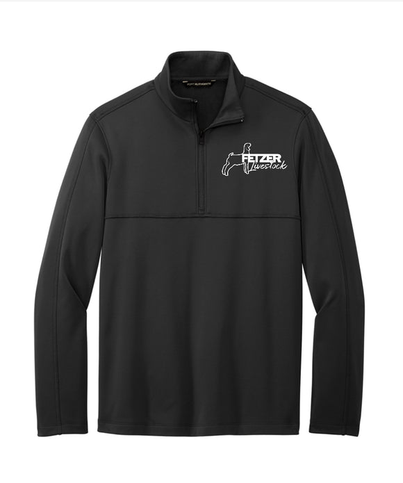 Fetzer Livestock-Port Authority® Smooth Fleece 1/4-Zip F804