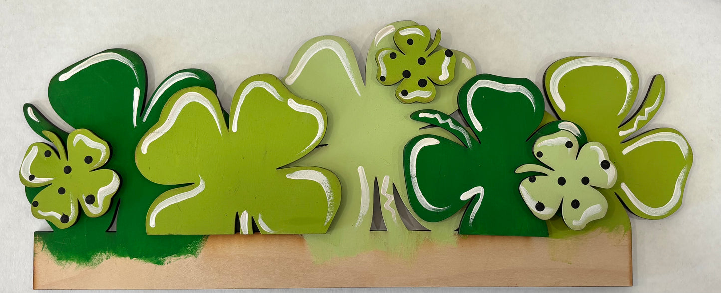 St. Patrick’s Day Insert for Scalloped Interchangeable Sign