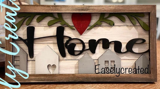 Home Insert for the Framed Sign