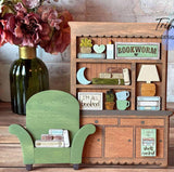 Little Hutch Shelf Sitters (12 variations- teacher, pray, bookworm, fall, coffee, sewing, plants, baking, farmhouse, Halloween and Thanksgiving