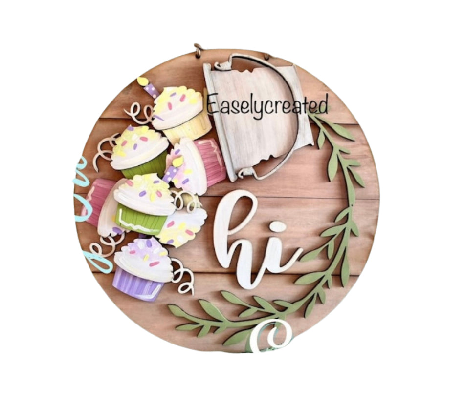 Cupcake Insert ONLY for the 12” HI Sign