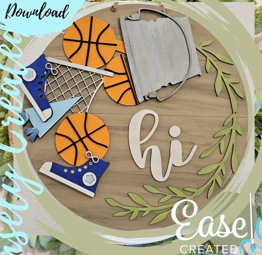 Basketball Insert for the 12” HI Sign