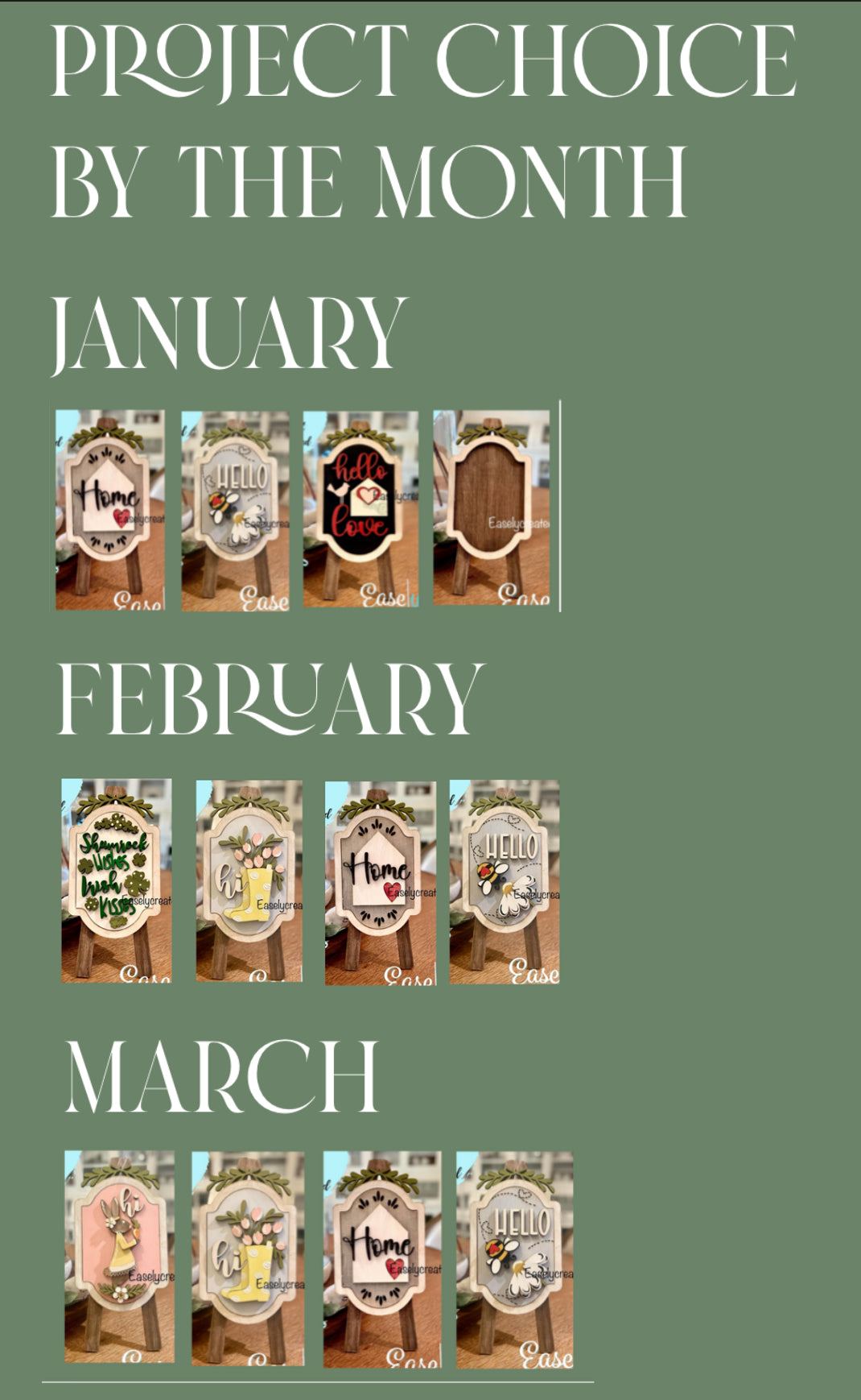 Tabletop Easel Interchangeable Base Piece