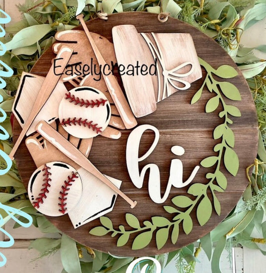 Baseball Insert for the 12” HI Sign