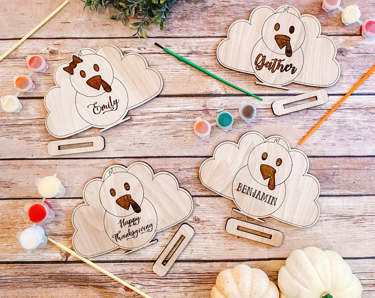 Kids “Paint a Turkey” DIY Kit (Local Pickup Only- No Shipping)