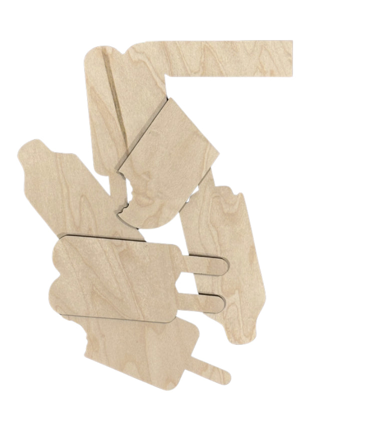 Popsicle Insert for the 12” HI Sign