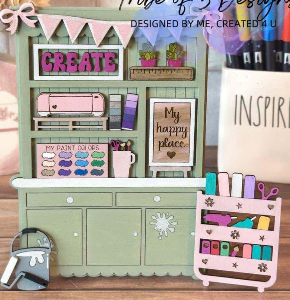 Little Hutch Shelf Sitters (13 variations- teacher, pray, bookworm, fall, coffee, sewing, plants, baking, farmhouse, Halloween, Thanksgiving and Spring