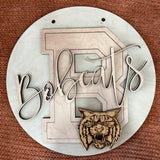 12” Bethune Bobcats School Spirit Sign