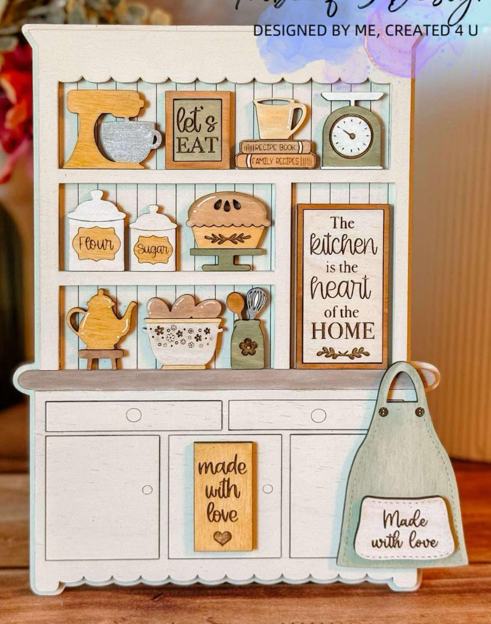 Little Hutch Shelf Sitters (13 variations- teacher, pray, bookworm, fall, coffee, sewing, plants, baking, farmhouse, Halloween, Thanksgiving and Spring