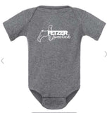 Fetzer Livestock-Rabbit Skins - Infant Baby Rib Bodysuit - 4400