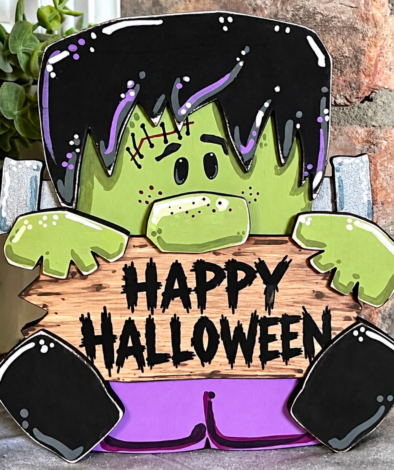 Frankenstein Shelf Sitter