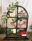 Christmas Windowpane Shelf Sitters