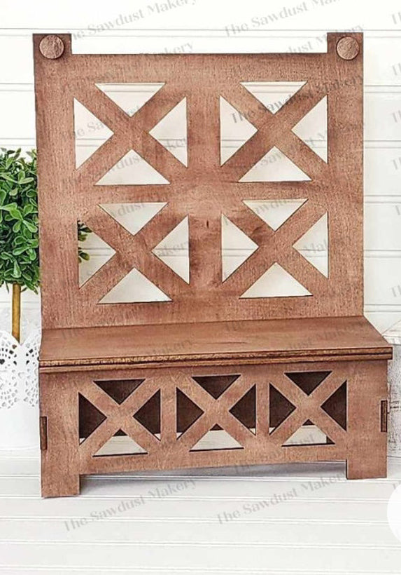 Farmhouse Chair for interchangeable set (CHAIR ONLY - INSERTS SOLD SEPARATELY)